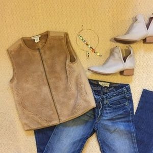 Banana Republic zipper vest